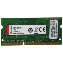 Memoria Sodimm DDR3 1600 4GB Kingston KCP316SS8/4