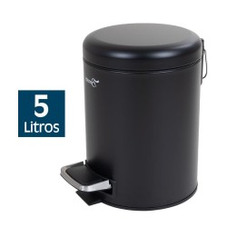 PAPELERA DE BAÑO NEGRA...