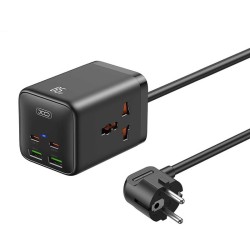 CARGADOR RAPIDO 65W NEGRO XO