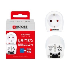 Adaptador de viaje UE-UK...