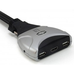 Kvm de 2 Puertos USB/HDMI...