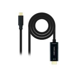 Cable NANOCABLE Usb-C/M a...