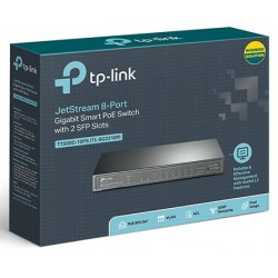 Switch PoE 8 Puertos Tp-Link T1500G-10PS