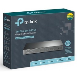 Switch 8 Puertos Tp-Link JetStream T1500G-8T