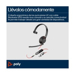 POLY Auriculares Blackwire...