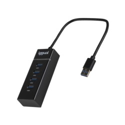 iggual Hub USB-A 3.0 x 4...