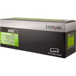 Toner Lexmark 50F2X00 Negro 502X