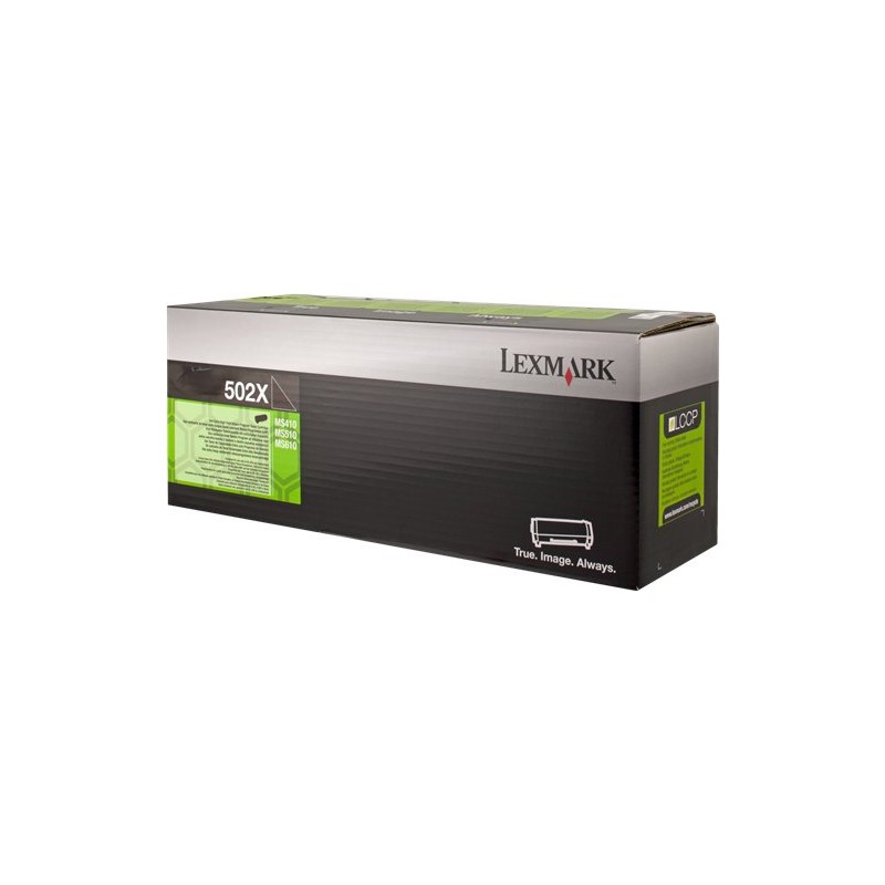 Toner Lexmark 50F2X00 Negro 502X