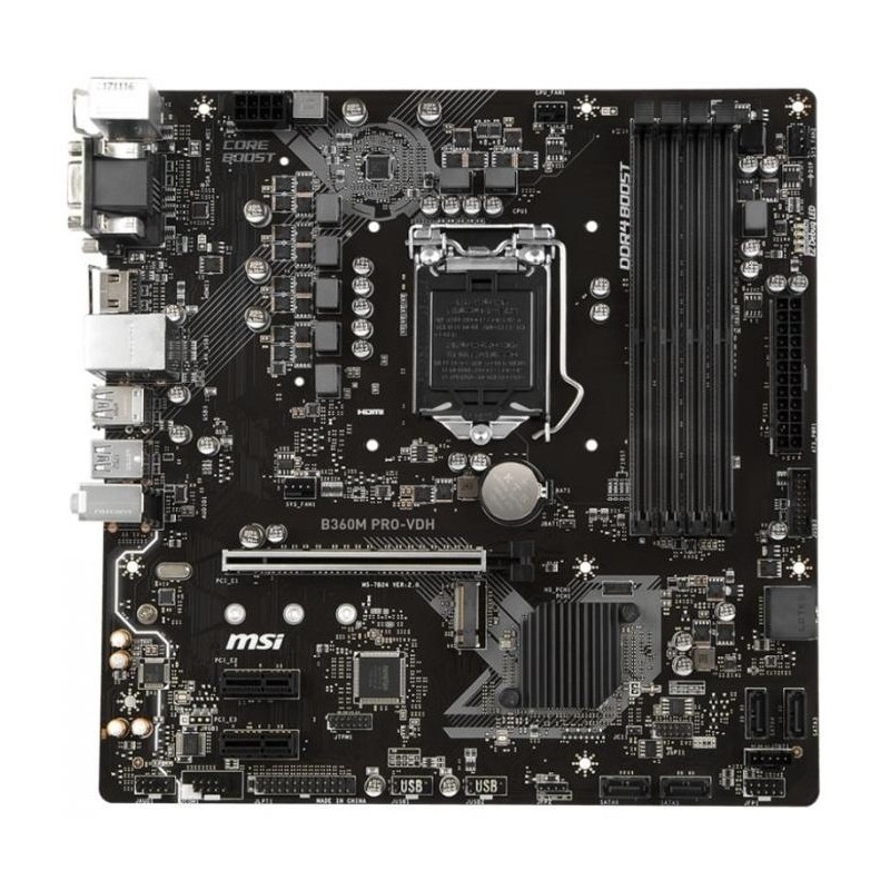 Placa Base Msi B360M PRO-VDH