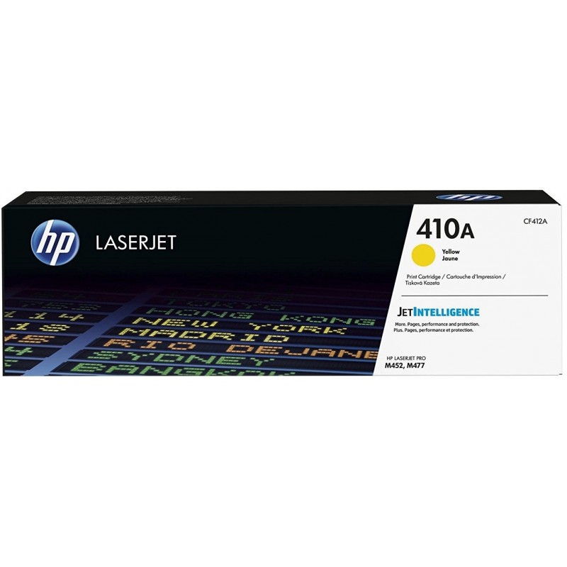 Toner HP 410A Amarillo CF412A