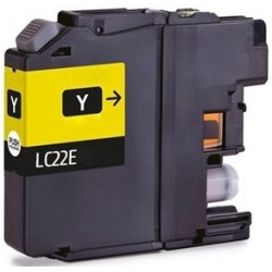 Tinta Compatible Brother LC22EY Amarillo