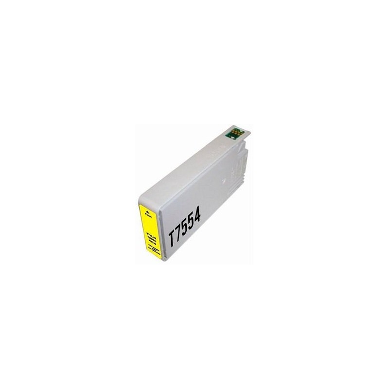 Tinta Compatible Epson T7554 Amarillo