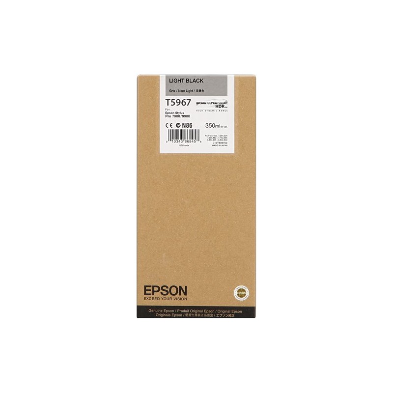 Tinta Epson T5967 Negro Claro