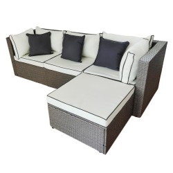 CONJUNTO RATAN SOFA CAISE...