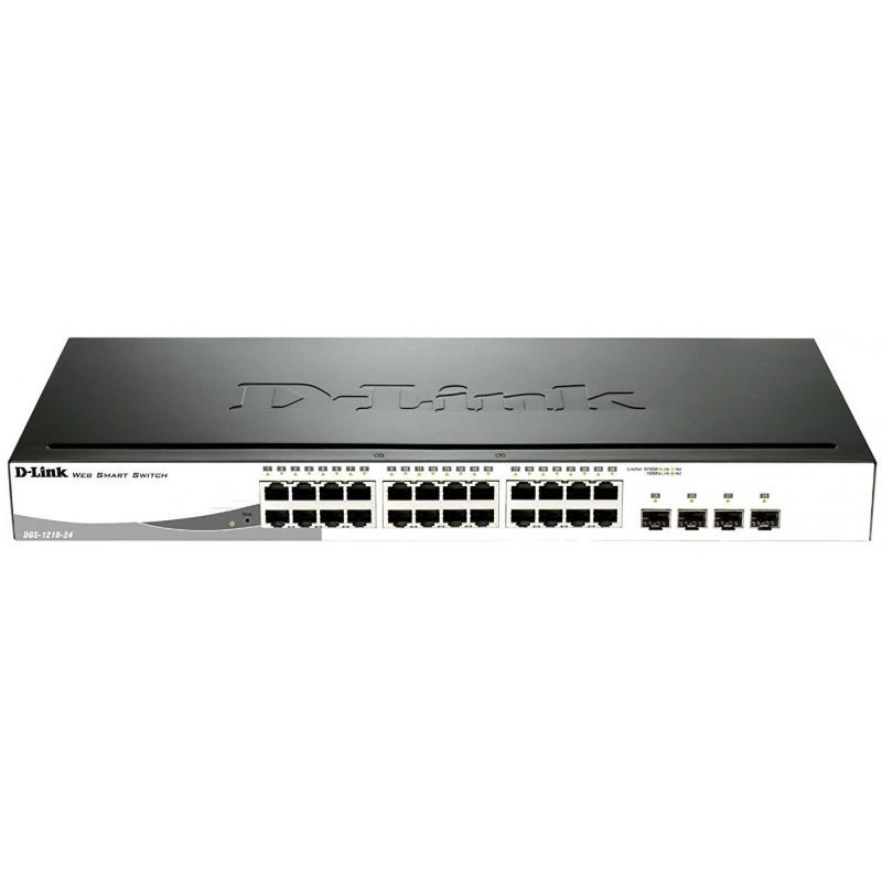 Switch 24 Puertos Gigabit D-Link DGS-1210-24