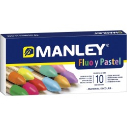 Manley Estuche 10 Ceras...