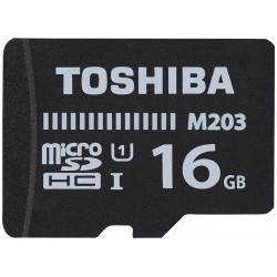Tarjeta MicroSD 16GB Toshiba M203