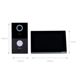 KIT VIDEOPORTERO IP WIFI...