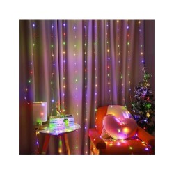 KLS Cortina Luz Navidad...