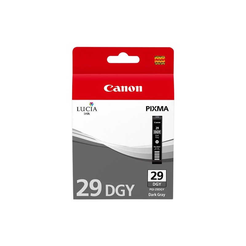 Tinta Canon 29 Gris Oscuro PGI-29DGY