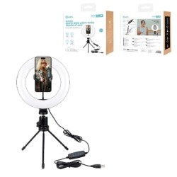 UNICOTRIPODE CON ARO DE LUZ...