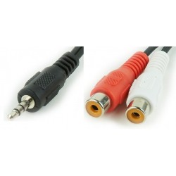 Cable Jack 3,5mm M / RCA H...