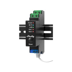 Shelly Pro 2PM alimentación...