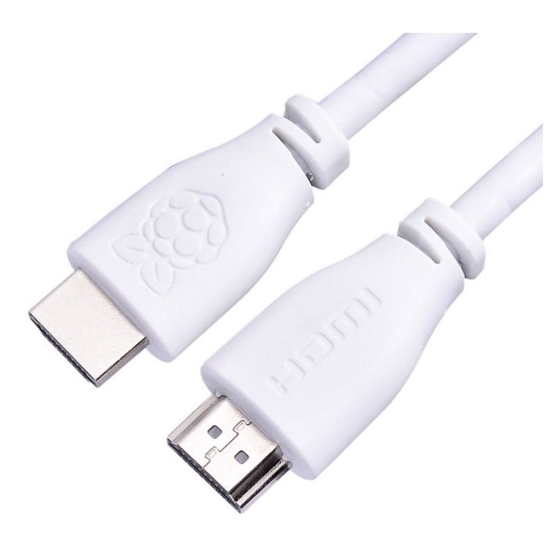 Cable HDMI Raspberry Pi 2 metros Blanco