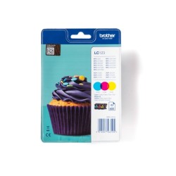 Brother LC123RBWBP cartucho...