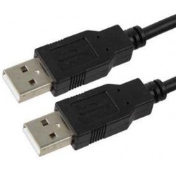 Cable USB AM - USB AM 1,8m...