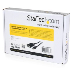 Cable USB AM / Serie RS232 H Startechcom