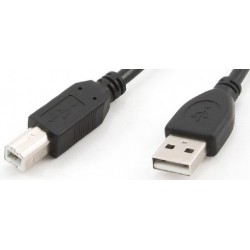 Cable USB AM - USB BM 3m...