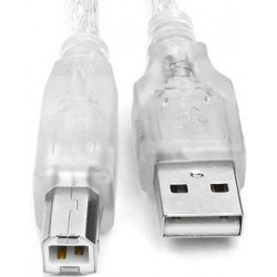 Cable USB AM - USB BM 0,75m...