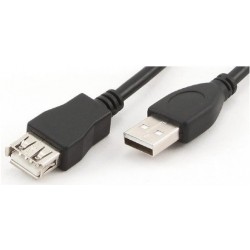 Cable USB AM - USB AH 4,5m...