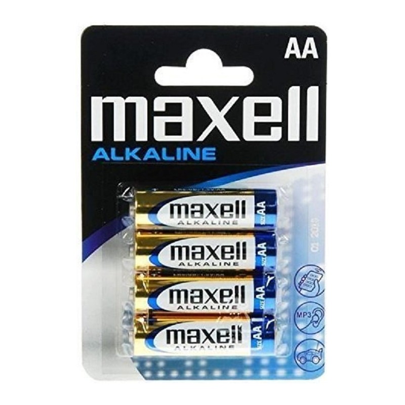 MAXELL MAX16376 PAQUETE DE PILAS ALCALINAS LR6 AA 1,5V
