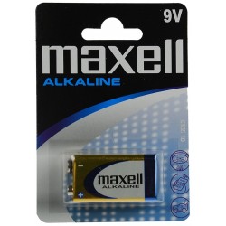 MAXELL MAX15025 PILA ALCALINA 9V LR61 BLISTER 1UD EU
