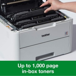 Impresora láser - HL-L3210CW BROTHER , Laser, 2400 x 600 ppp, 18