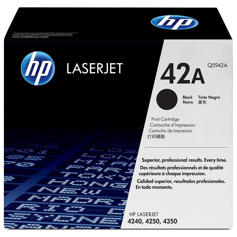 Toner HP 42A Negro Q5942A