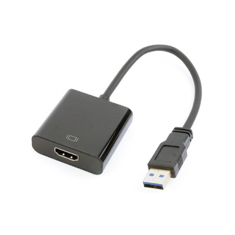 Adaptador USB 3.0 a HDMI Gembird Negro