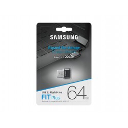 Pendrive de 64GB 3.1 Samsung Fit Titan Gray Plus