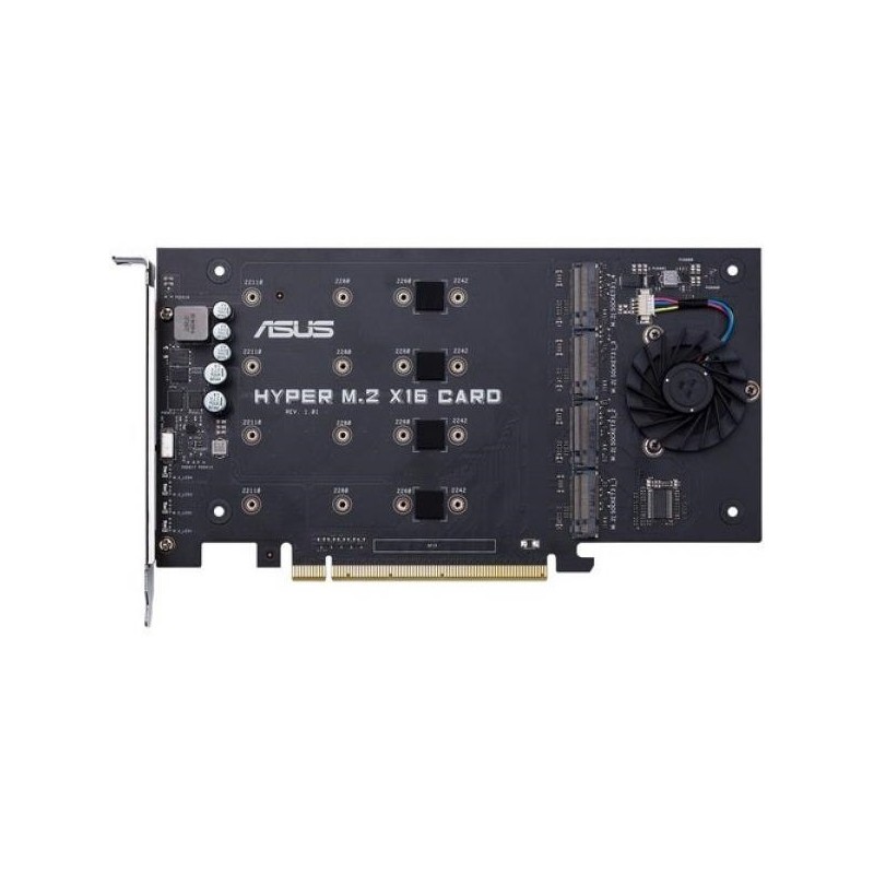 Tarjeta PCIe Hyper M.2 x16 Asus