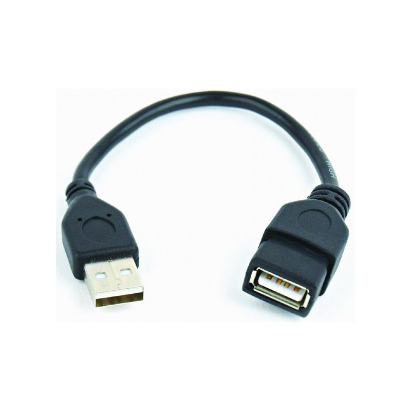Cable USB AM - USB AH 0,15m Cablexpert