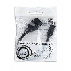 Cable USB 3.0 OTG H - TypeC M 0,20m Cablexpert