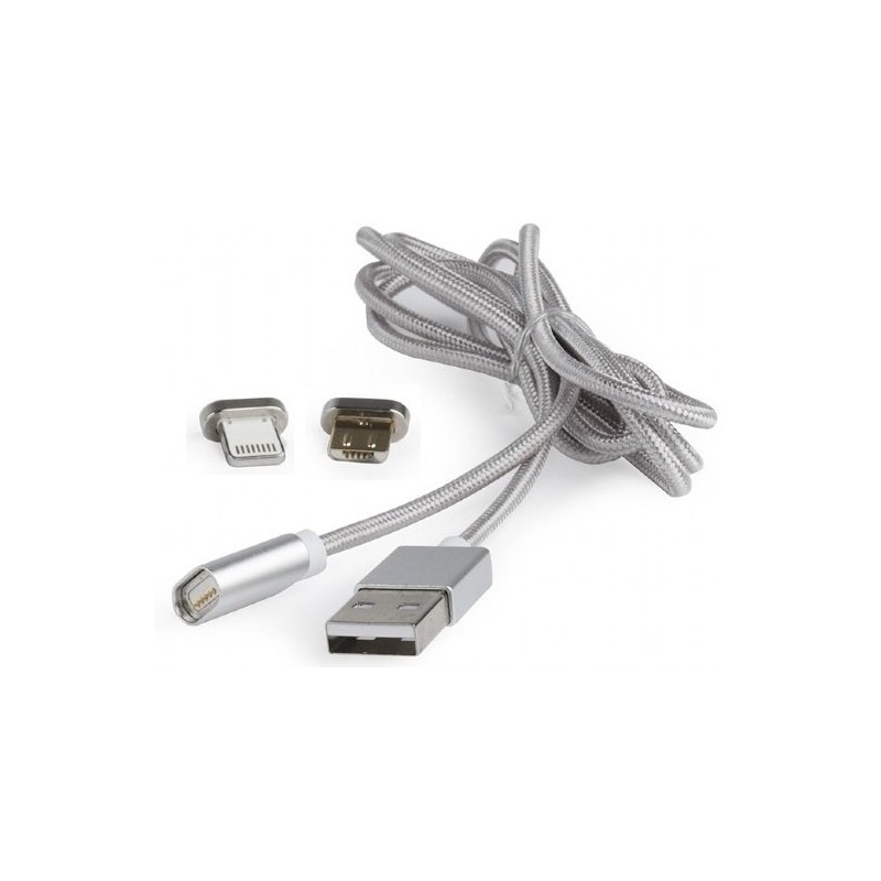 Cable USB  de Carga 8pin - MicroUSB 1m Cablexpert