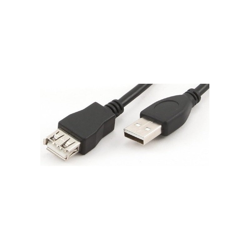 Cable USB AM - USB AH 0,75m Cablexpert