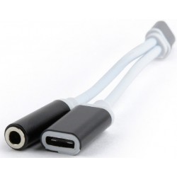 Cable USB TypeC M / Jack 3,5mm H y USB TypeC H Cablexpert