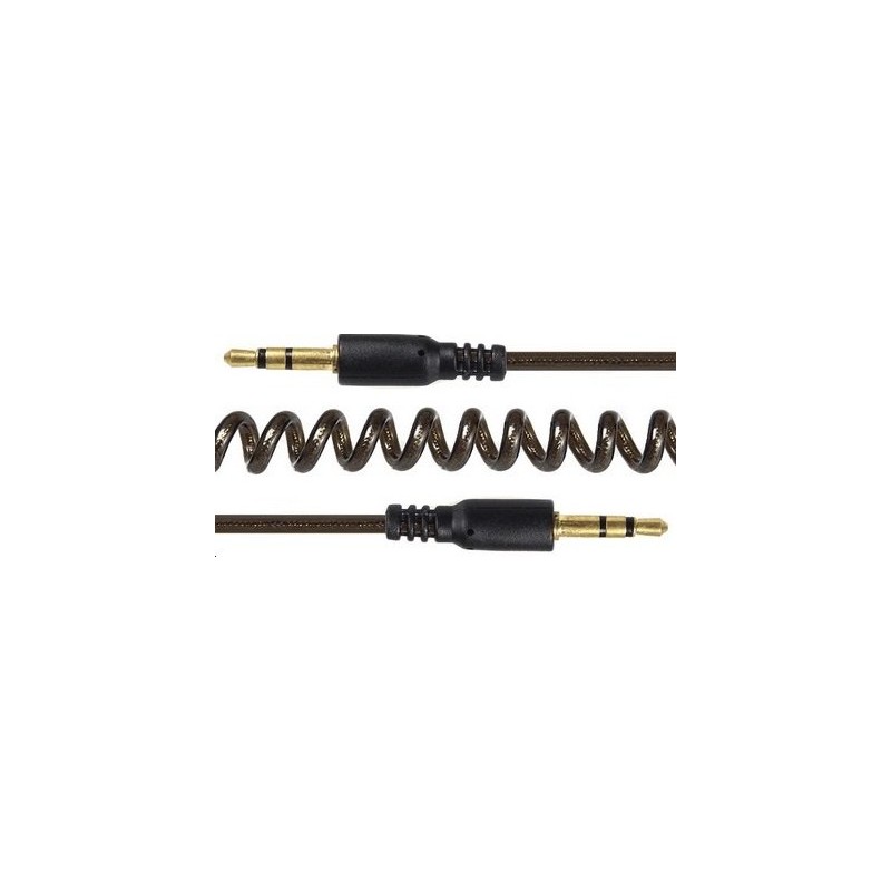 Cable Jack 3,5mm M/M 1,8m en Espiral Cablexpert