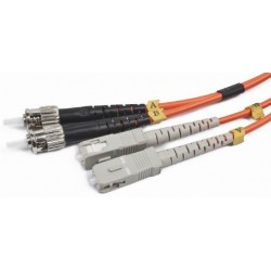Cable de Fibra Duplex Multimodo ST/SC 5m Cablexpert