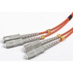 Cable de Fibra Duplex Multimodo SC/SC 1m Cablexpert