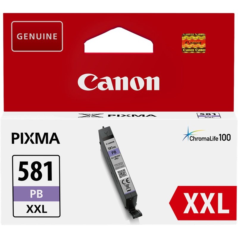 Tinta Canon 581XXL Cian Foto CLI-581PBXXL